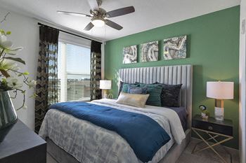 Lighted ceiling fan